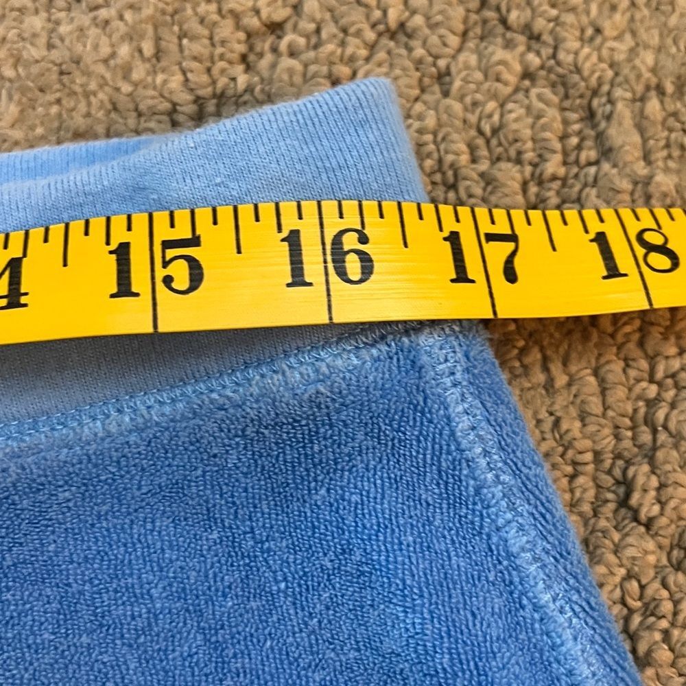 Juicy Couture Classic Terrycloth Mini Skirt Blue Size Large - Picture 7 of 9